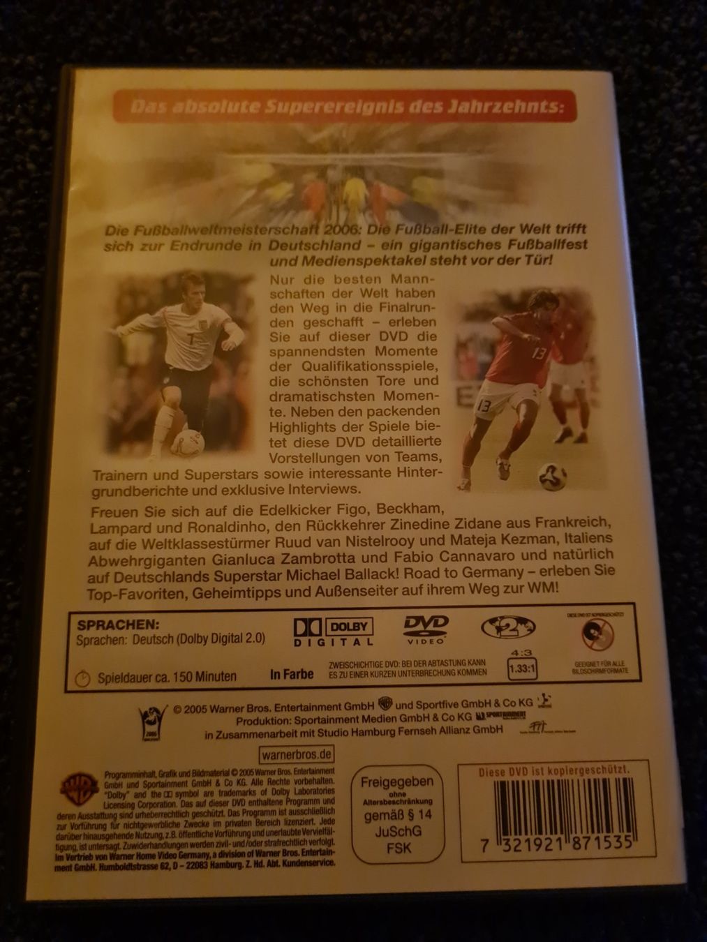 Tutti i DVDs: ROAD TO GERMANY QUALIFIERS 2006(12465) – Usato da Ruswil venduto da M71 1