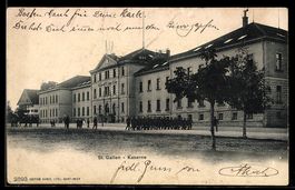 Lithographie St. Gallen, Kaserne