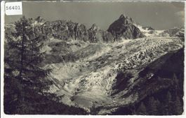 Le Glacier du Trient la Chaine des Ecandies et la Pte. d'Orn