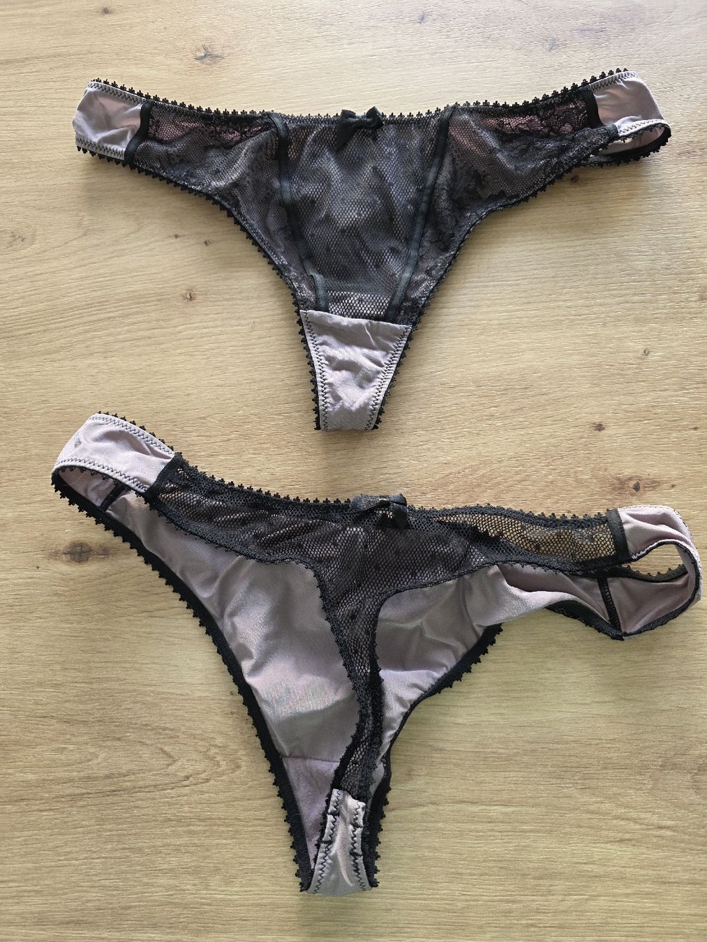Beldona Altra biancheria intima: Beldona Dessous-Set, Grösse 38, schwarz/lila – Nuovo (secondo la descrizione) da Wädenswil venduto da Gabinomi 2