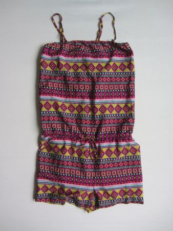 AMISU - Aztec Jumpsuit bunt gemustert 38