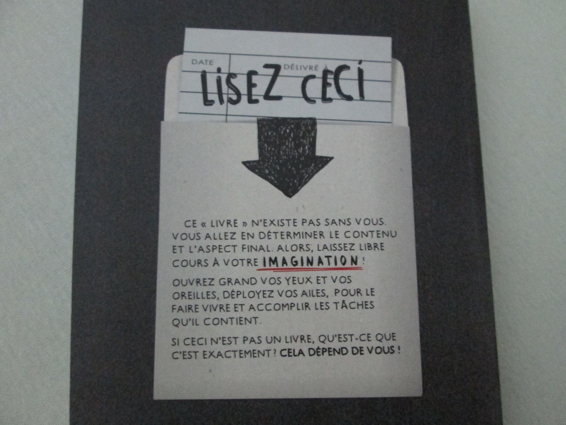 Bücher: Ceci n'est pas un livre – Gebraucht aus Neuchâtel von Dualseele 9