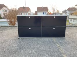 USM Sideboard schwarz, Lieferung und Umbau möglich