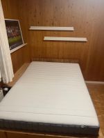 Naturholz Bett mit ARVEN Kopfteil