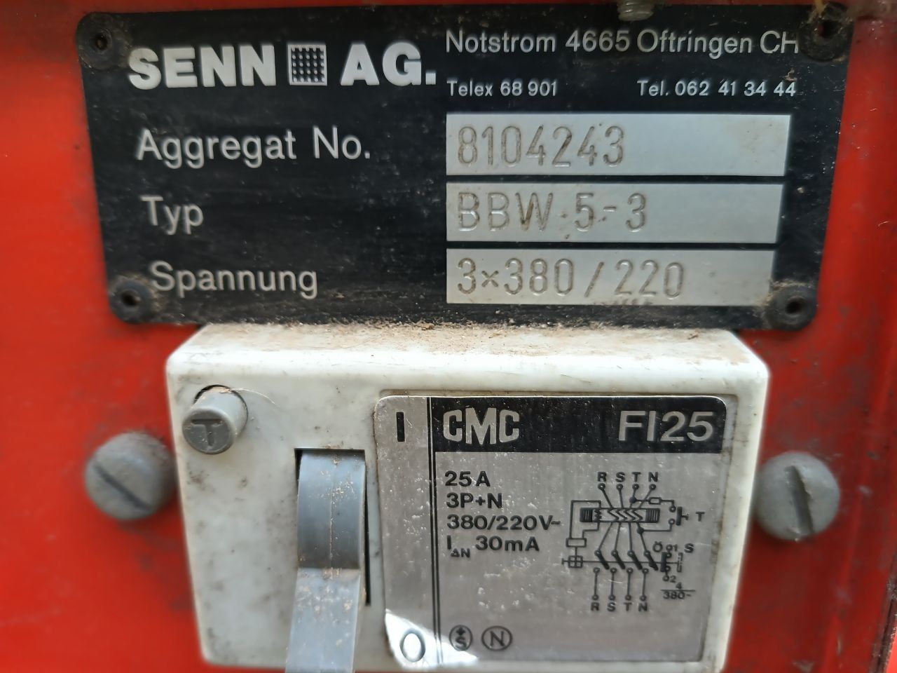 Generatori di corrente: Stromgenerator Benzin 5 kVA – Usato da Fulenbach venduto da Houzbeerli 7