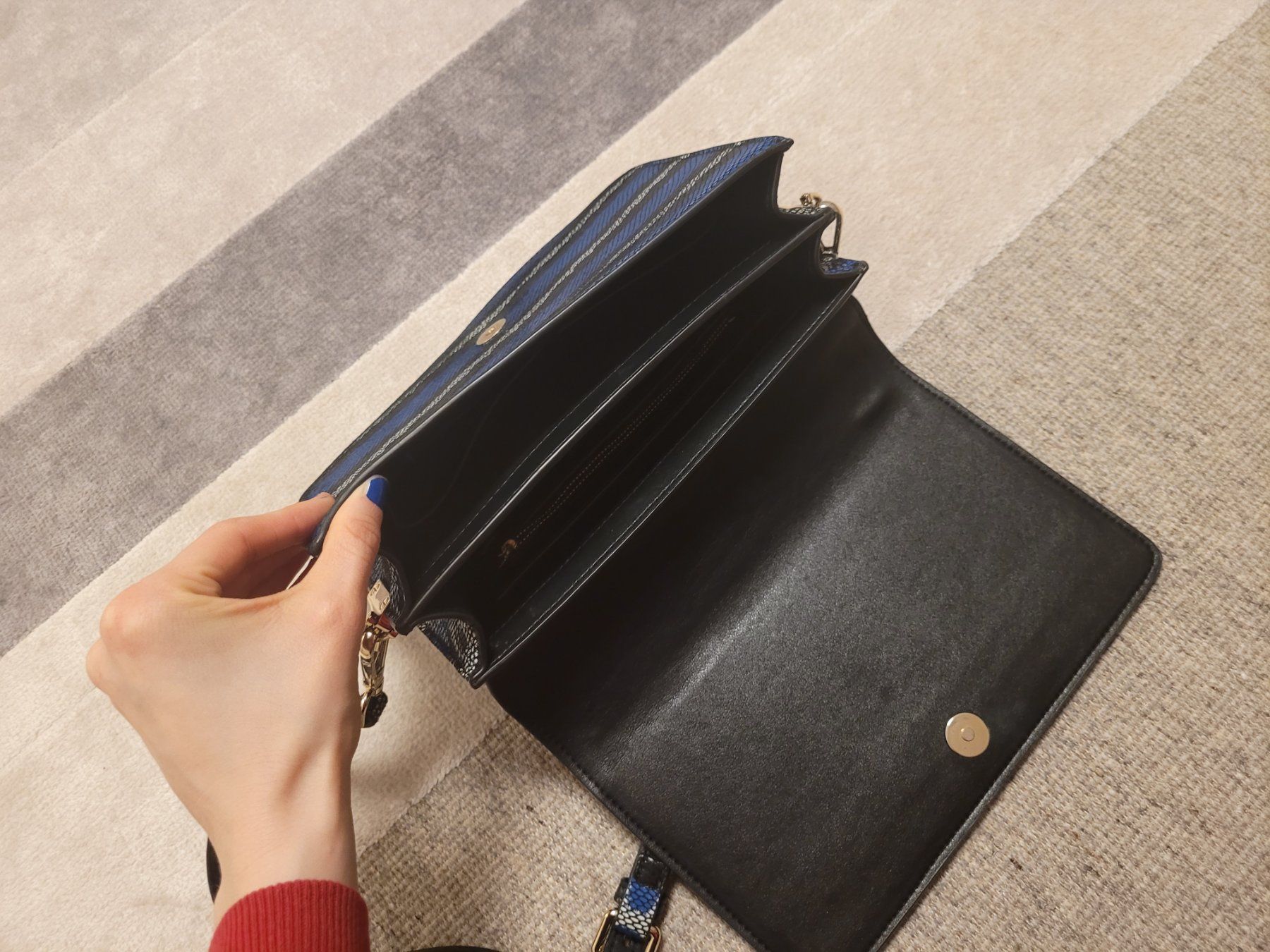 Samsøe Samsøe Borse da donna: Samsøe Samsøe Tasche Schlangenmuster Pattern – Usato da Zürich venduto da mgn1 4