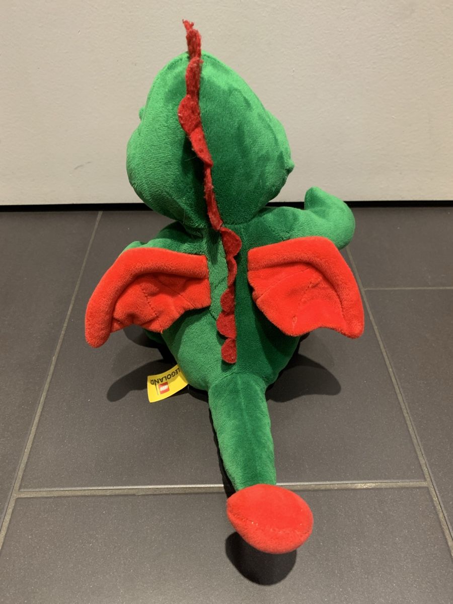 Giocattoli: Stofftier LEGOLAND-Maskottchen Drache OLLI, ca. 26 cm – Usato da Winterthur venduto da amapola 5