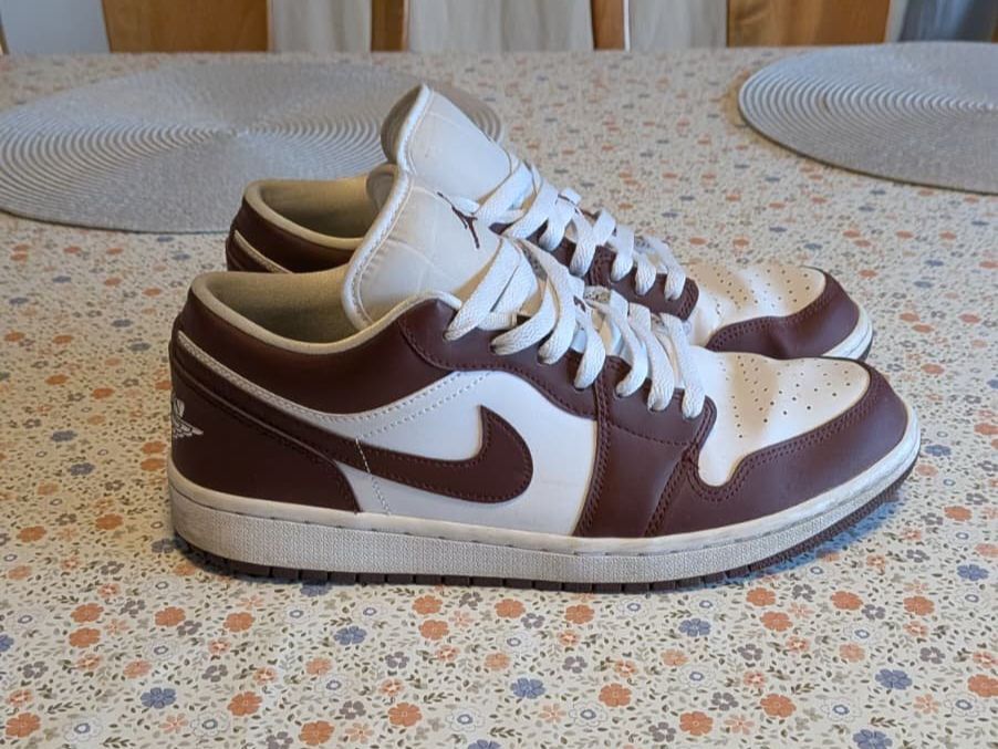 Jordan Scarpe da uomo: Jordan Air 1 Low Braun-Weiss – Usato da Bürglen TG venduto da dan_zy87