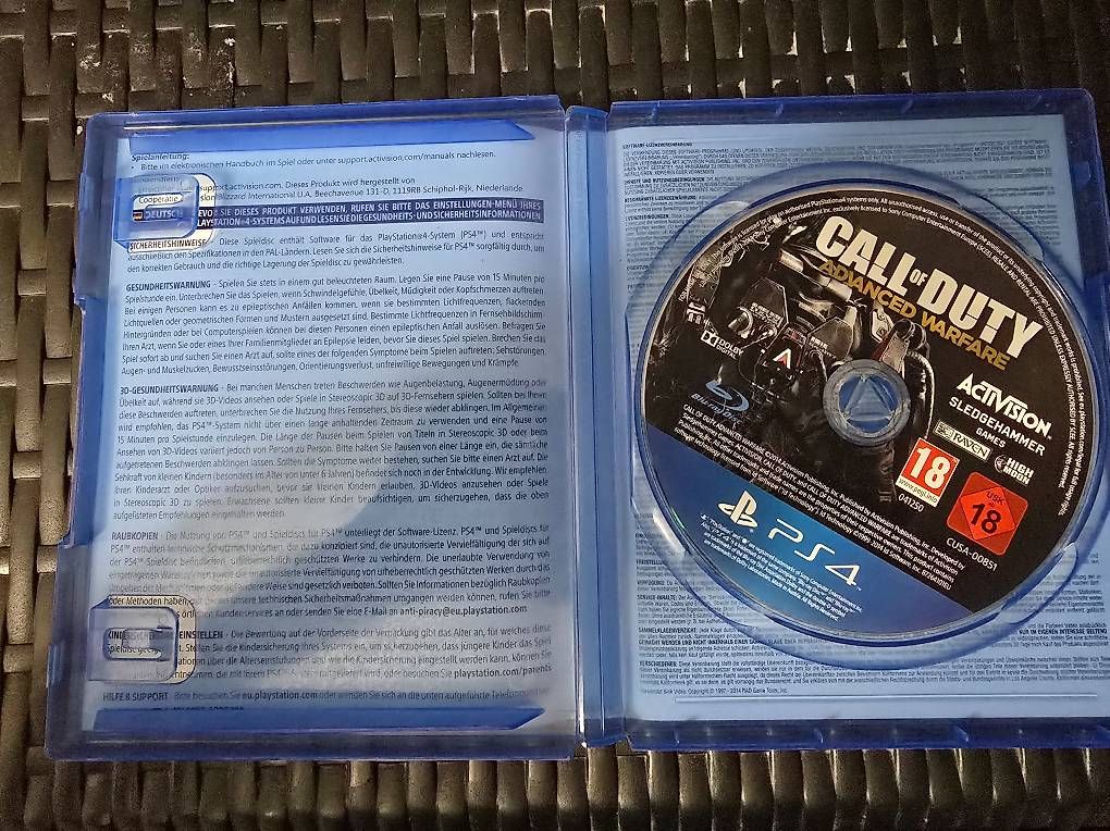Spiele: Call od Duty Advanced Warfare -PS4 – Gebraucht aus Flawil von nik_9tfj
