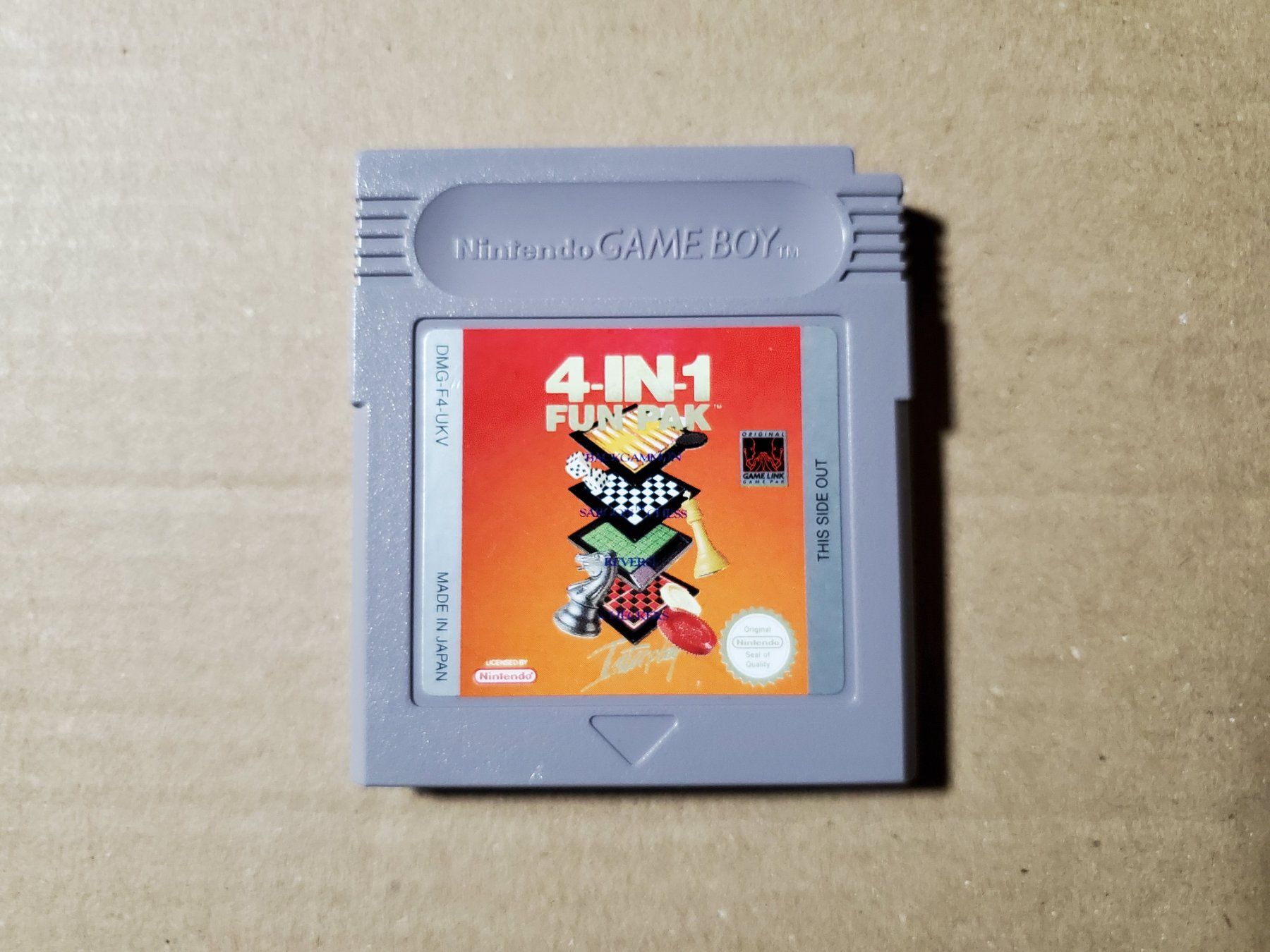 Nintendo Giochi: 4-in-1 Fun Pak GameBoy – Usato da Sion venduto da Audrey2780