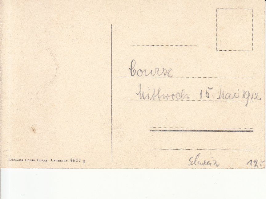 Cartoline postali: Montreux 1912 – Usato da Bürglen TG venduto da StampGraf 1