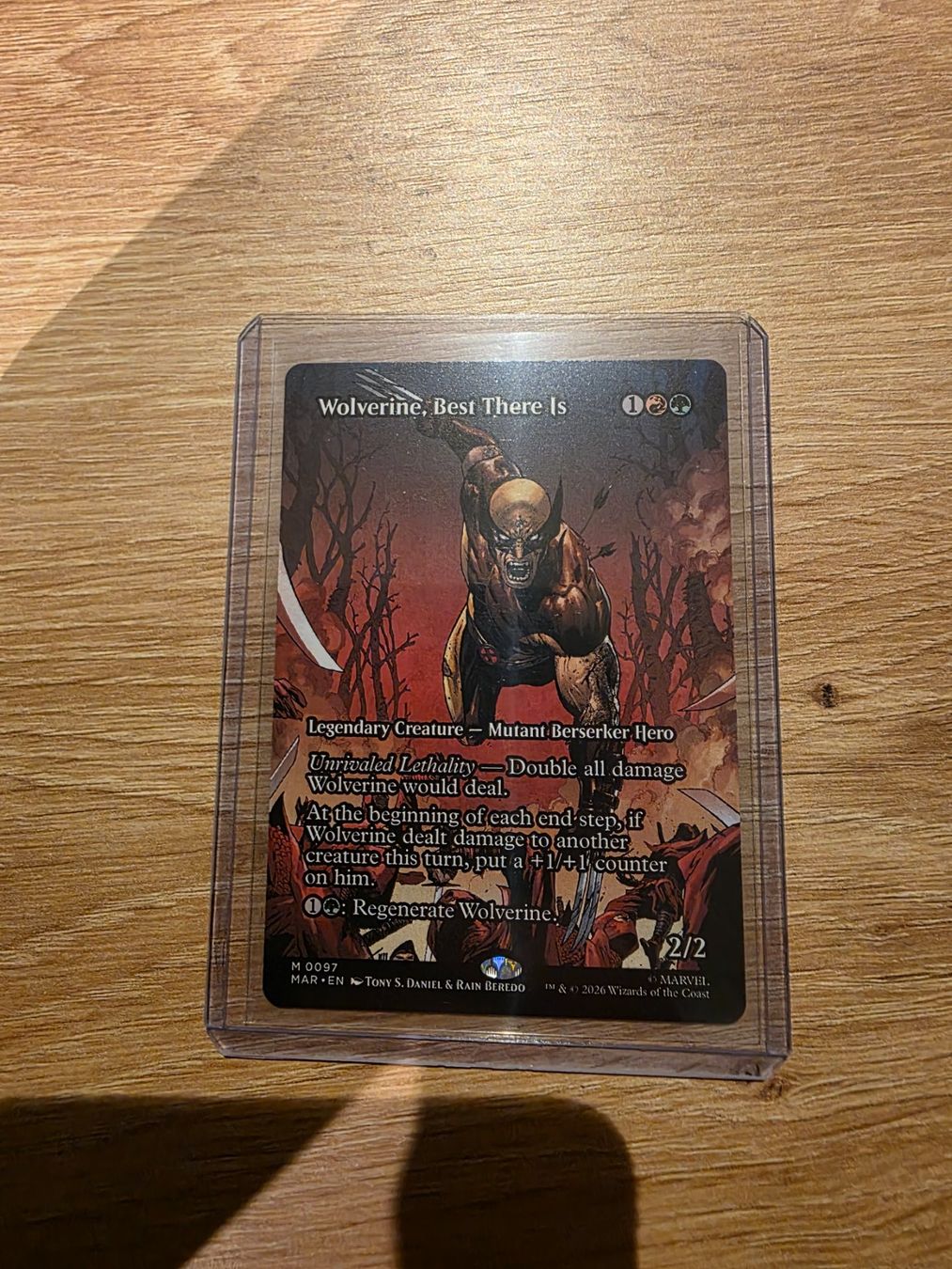 Magic The Gathering Sammelbilder & Trading cards: Magic Marvel super Heroes / M0097 Wolverine, Beat There Is – Gebraucht aus Berikon von dc8_6y8n