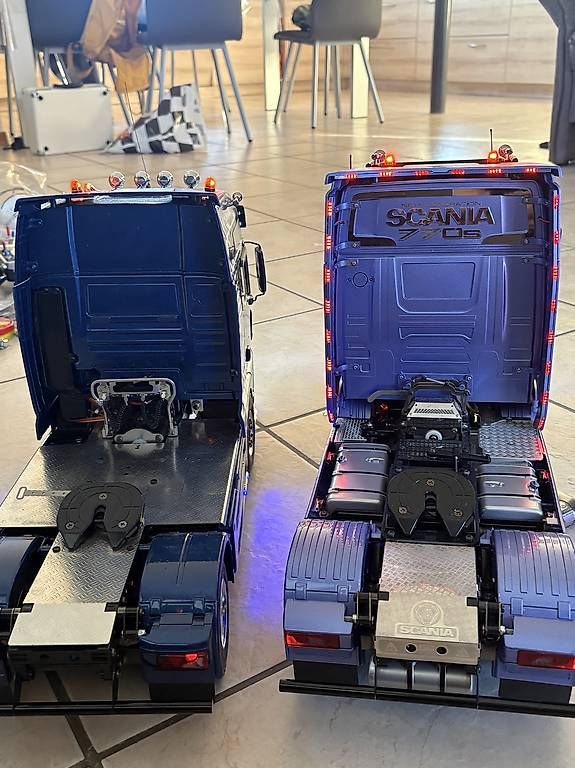 Modellismo RC: Tamiya Scania 770 et Man – Usato da Mézières FR venduto da Paulwalke3 3