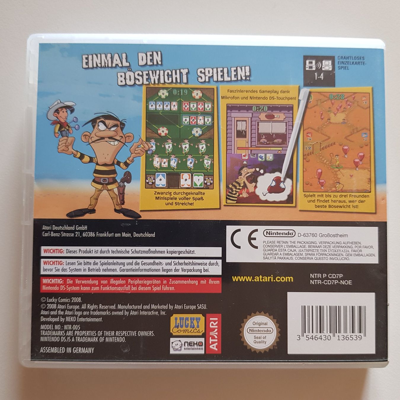 Nintendo Spiele: Lucky Luke - Die Daltons /DS – Gebraucht aus Münchenstein von 2DGames 1