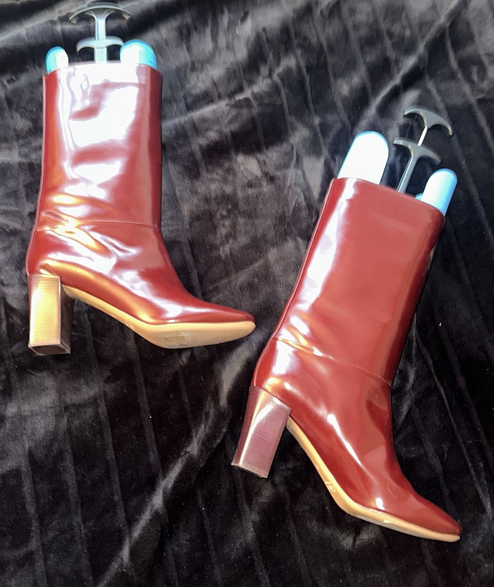 Chloé Scarpe da donna: CHLOÉ STIEFEL GR. 41 Leder neuwertig – Nuovo (secondo la descrizione) da Unteraegeri venduto da MH203 4