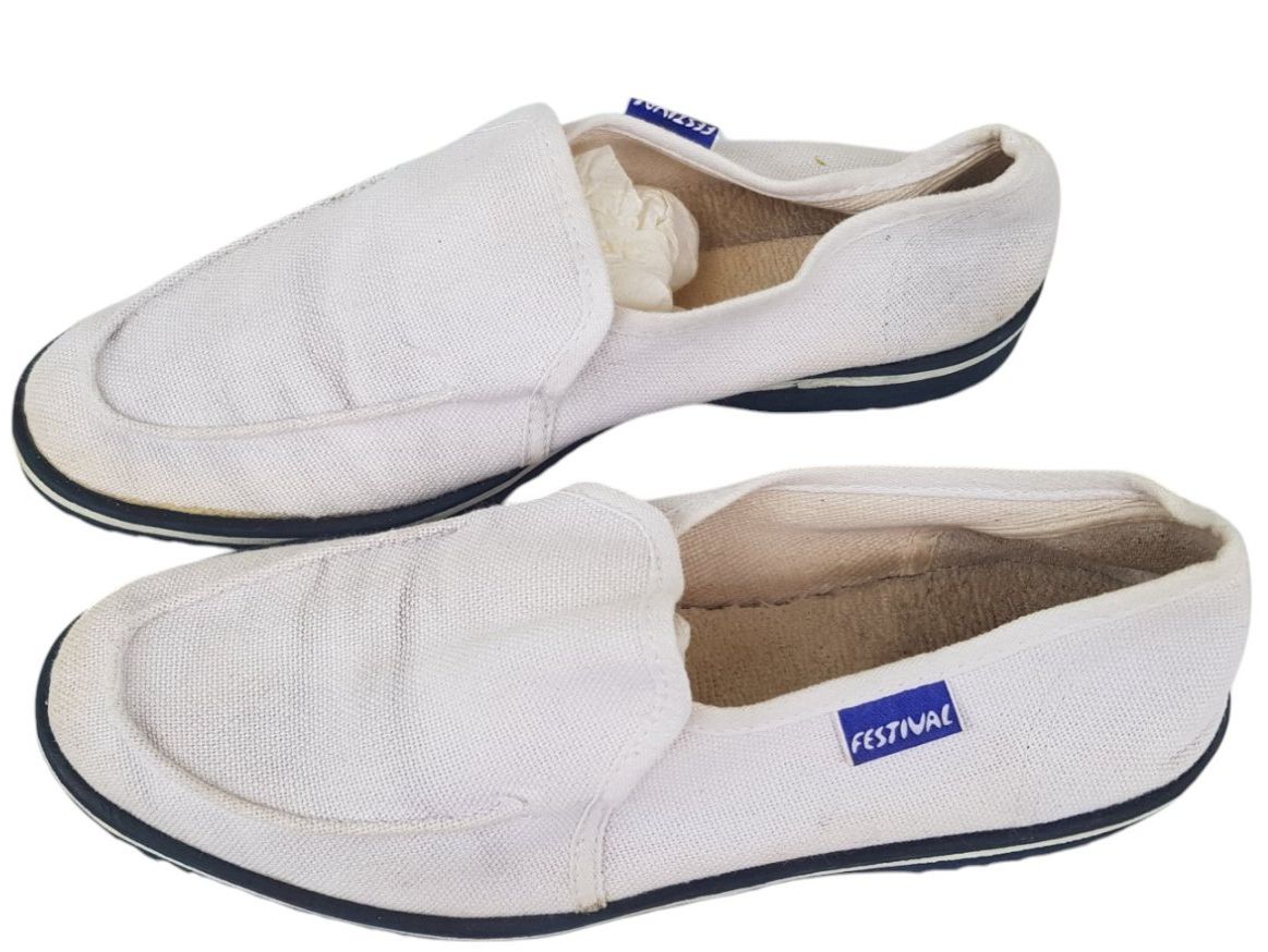 Scarpe da uomo: Stoffschuhe Vintage unisex – Usato da Mörschwil venduto da wunderkiste44 1