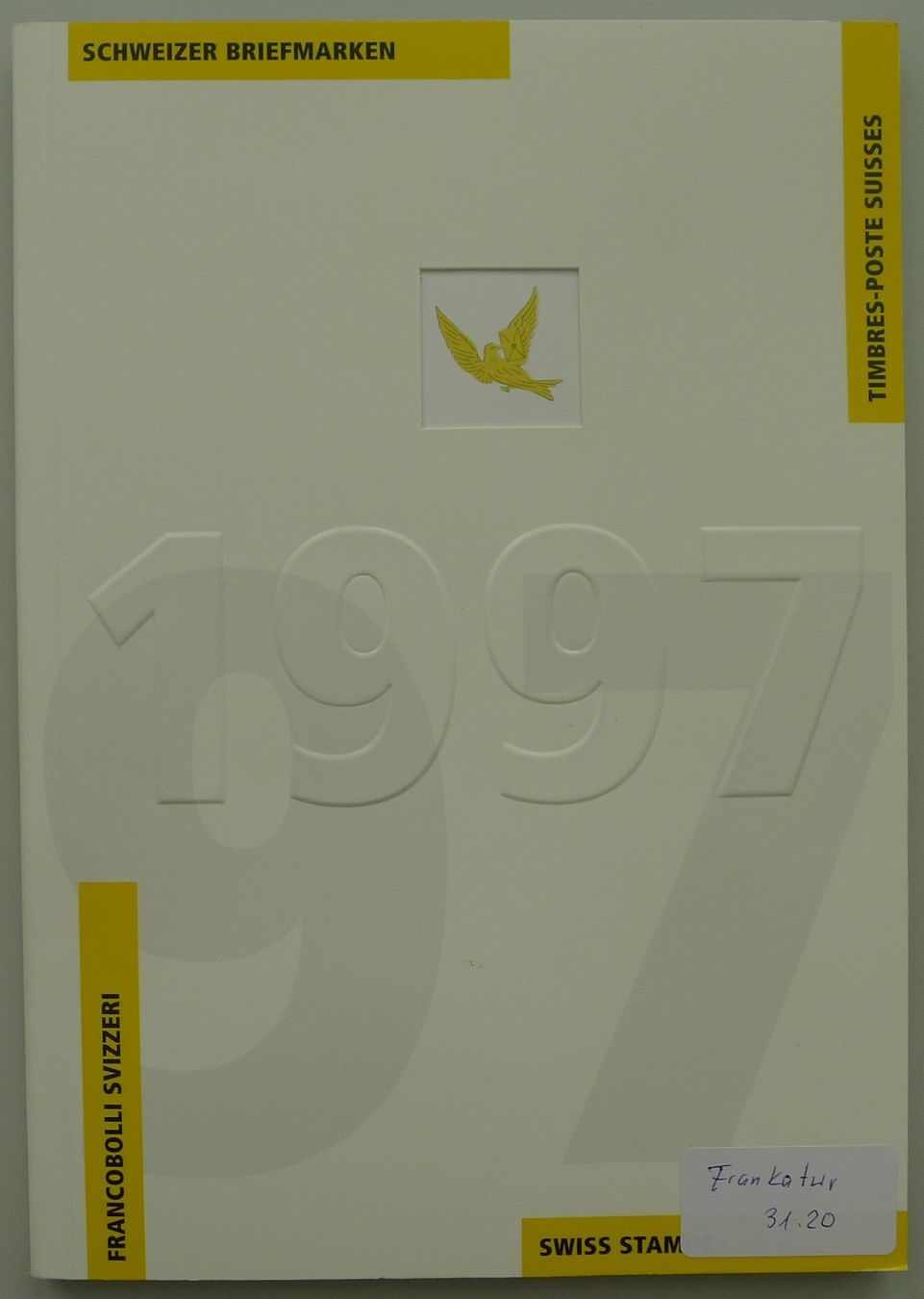 Tutti i francobolli: 1997: Jahresbuch komplett postfrisch **. – Usato da Sursee venduto da Luzernerraute
