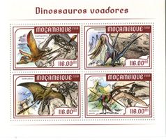 Block "Dinosaurier". Mosambik
