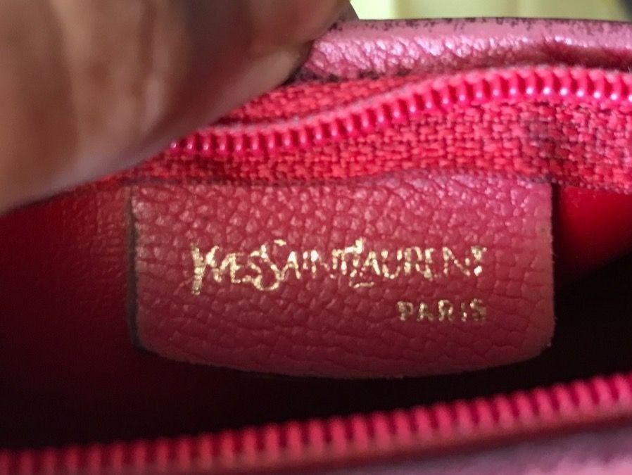 Saint Laurent Custodie per cosmetici: YSL vintage trousse en cuir – Usato da Grimisuat venduto da eliseba88 2