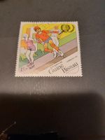 Guinée-Bissau 1980, Patins à roulettes, rare timbre! (51)