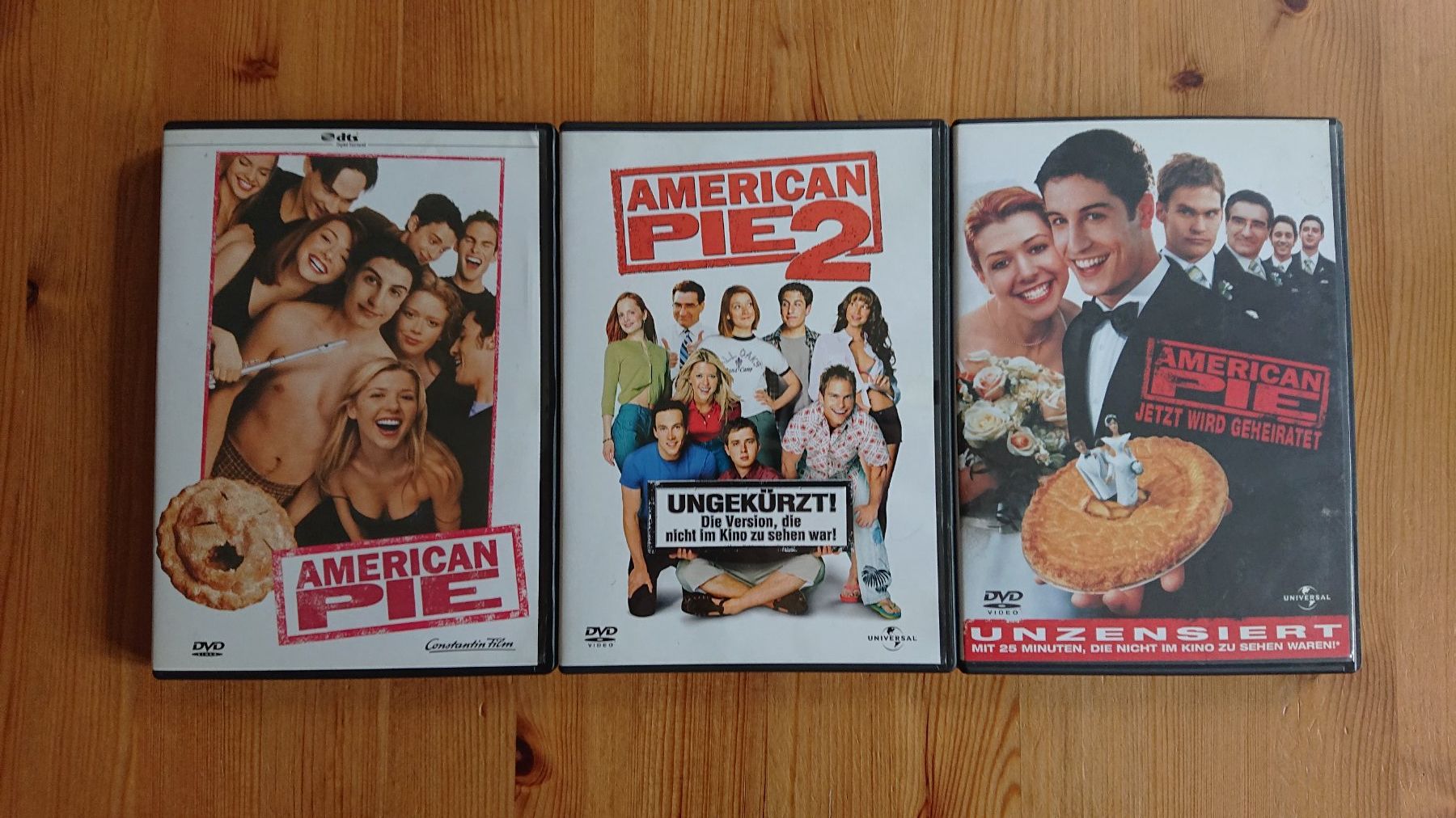 Tutti i DVDs: AMERICAN PIE 1 bis 5 auf DVD – Usato da Wilderswil venduto da Exebub 1