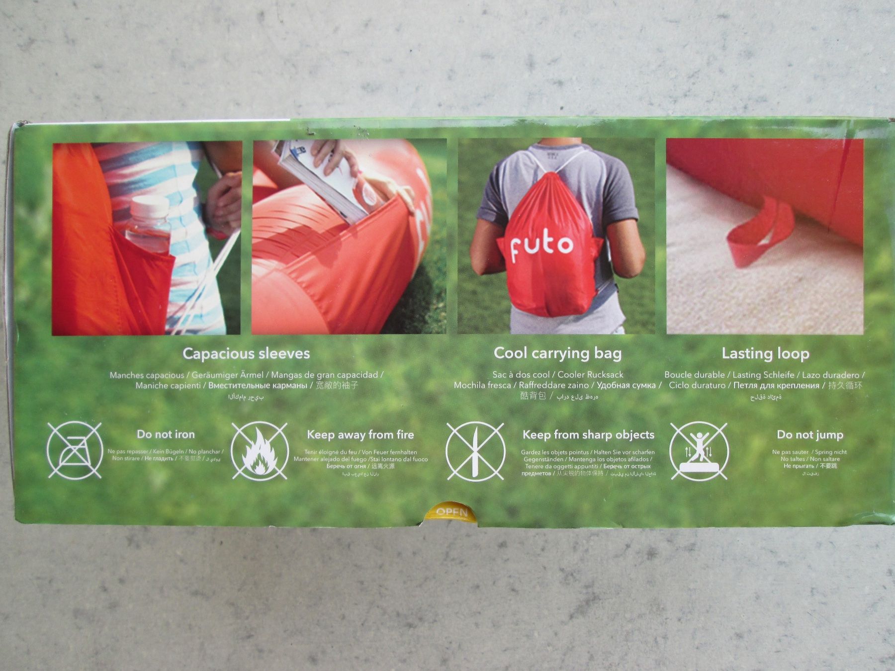 Matratzen: futo Air Mattress, Farbe Grün – Neu und originalverpackt aus Rotkreuz von eposZG 1