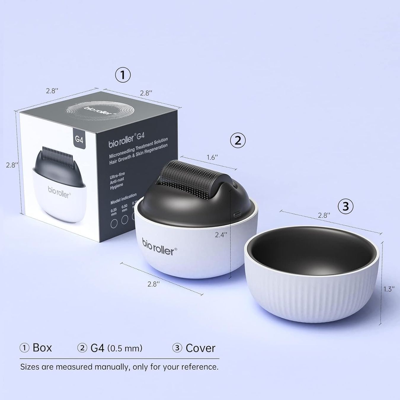 Cura del viso: Derma Roller 0.5mm mit 1200 Mikronadeln – Nuovo e nell'imballaggio originale da Geneve venduto da Titi2008 8