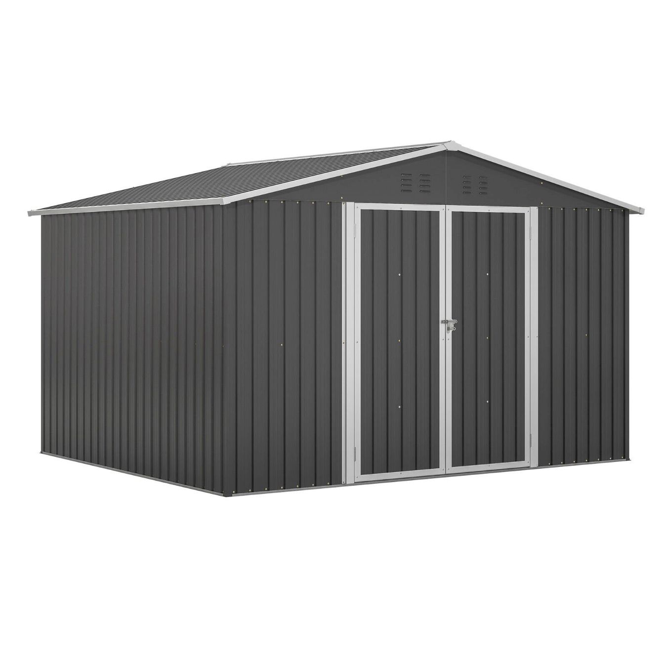 Casette da giardino & serre: Gerätehaus 202x260x191cm schwarz – Nuovo e nell'imballaggio originale da Bottighofen venduto da zaap