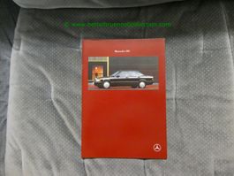 Mercedes-Benz 190 W201 1991/01 Prospekt französisch