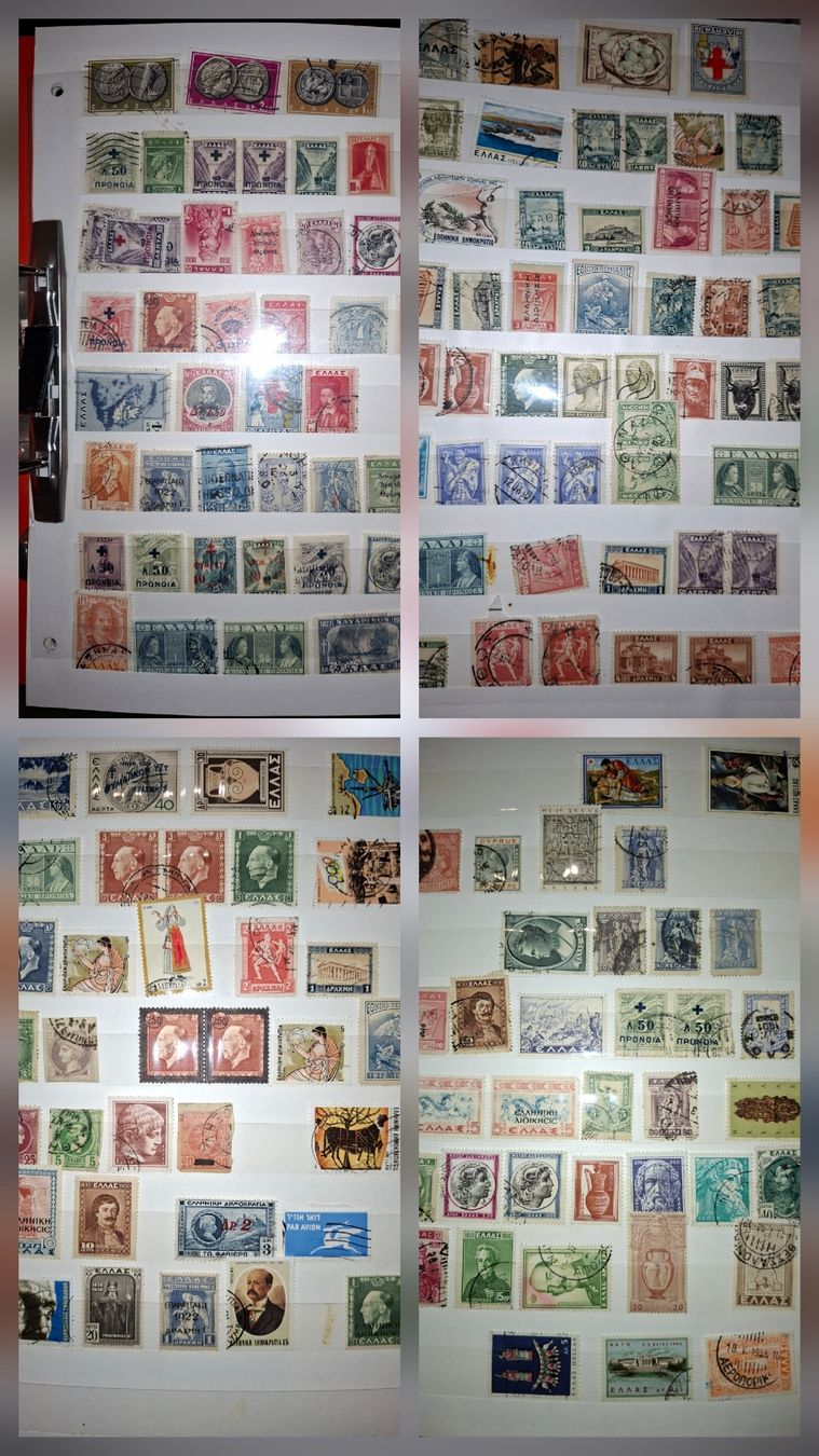 Alle Briefmarken: Sammlung Griechenland – Gebraucht aus Balgach von SIMEON27 1