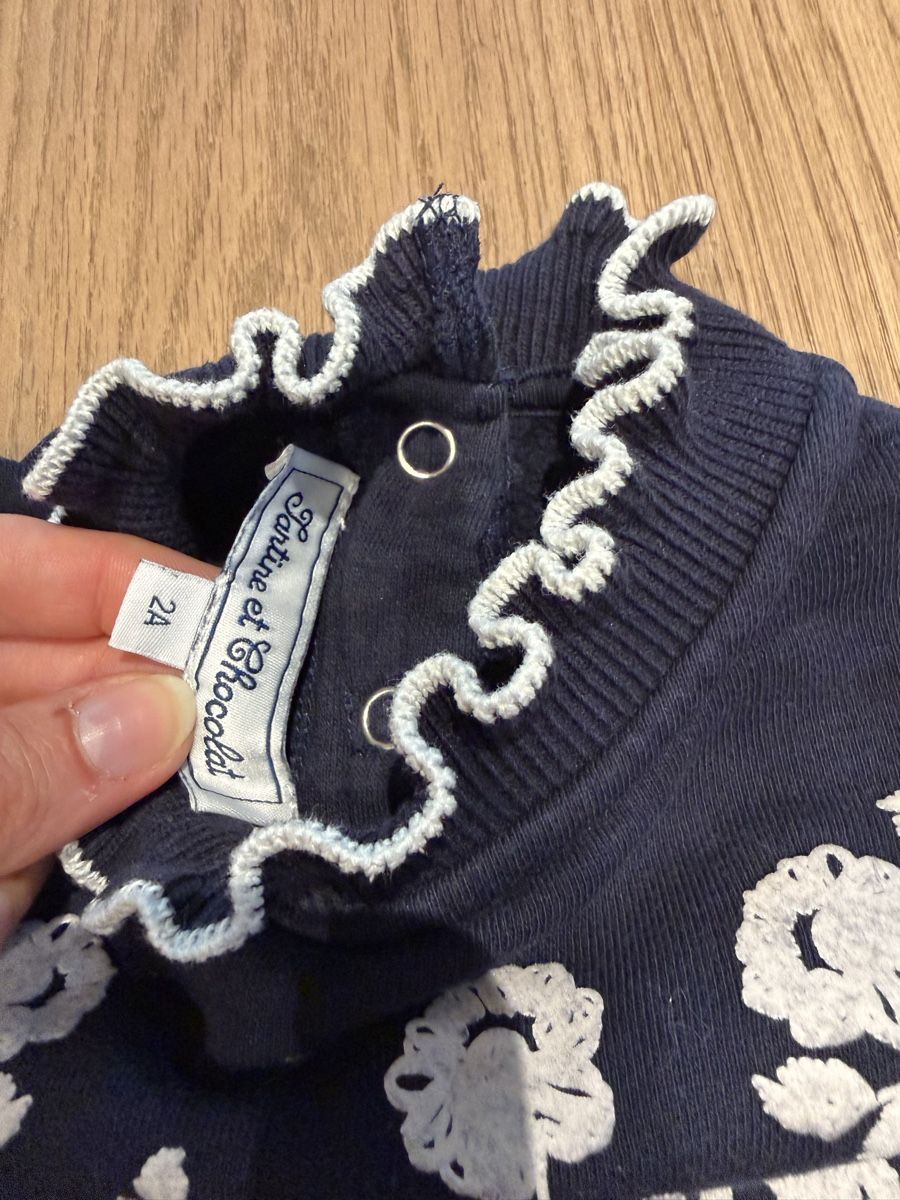 Tartine et Chocolat Maglioni & Felpe: Tartine et Chocolat Pullover Grösse 2A mit Blumenstickerei – Usato da Küsnacht ZH venduto da ToddyGinger 3