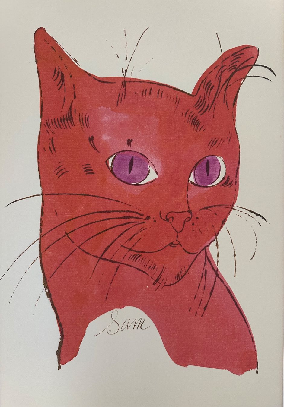 Posters & Illustrations: Warhol: Sam the Cat 35/100 – Neuf (Voir description) à Meilen par Smgdesign 5