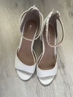 Weisse Anna Field Schuhe mit Perlen, Grösse 39, neuwertig