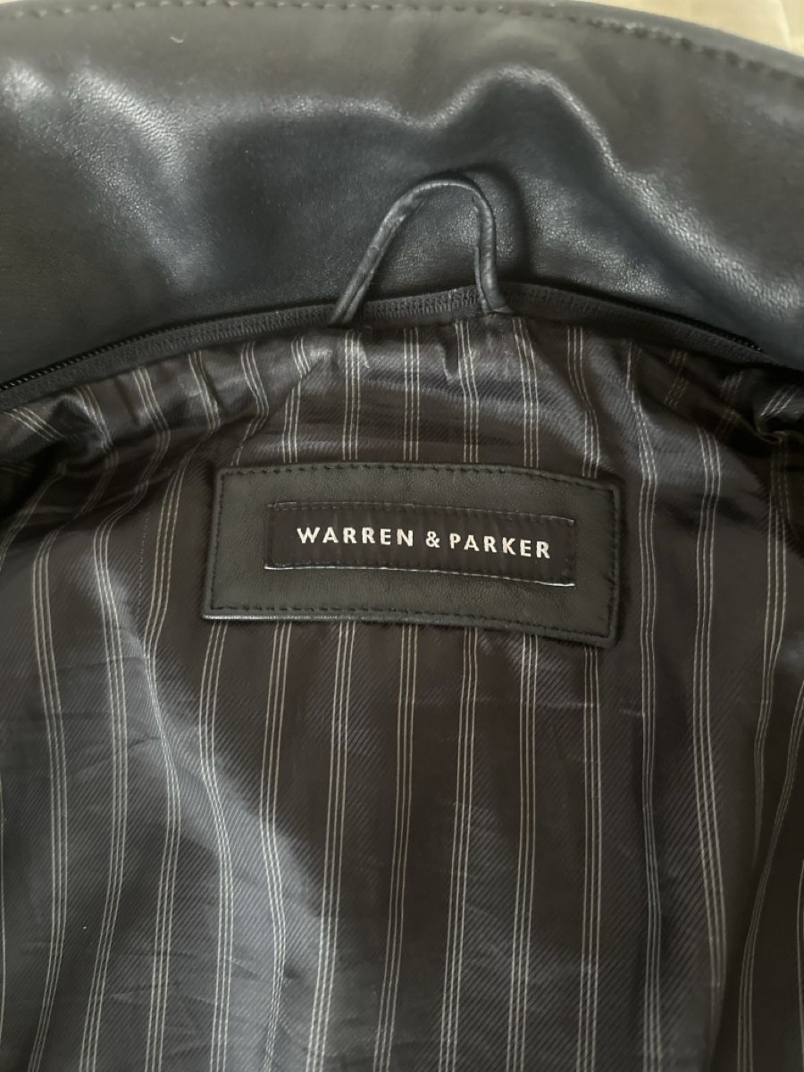 Vestes: Vintage Black Leather Jacket Men's Size L – D'occasion à Ittigen par kat_l7tm 1