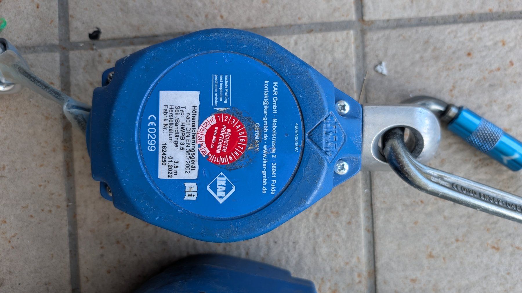 Tutti gli attrezzi: IKAR Höhensicherungsgerät 2 Stk. 3.5 Meter – Usato da Rüti ZH venduto da timmats 1