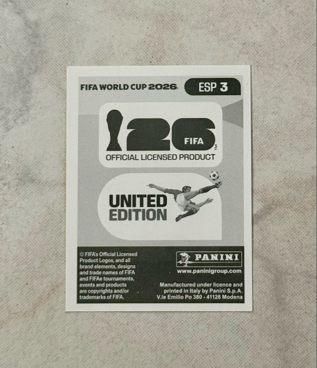 Panini Carte collezionabili: Panini WM 2026!!! ESP 3!!! – Nuovo (secondo la descrizione) da Oberentfelden venduto da NunoLouro 1