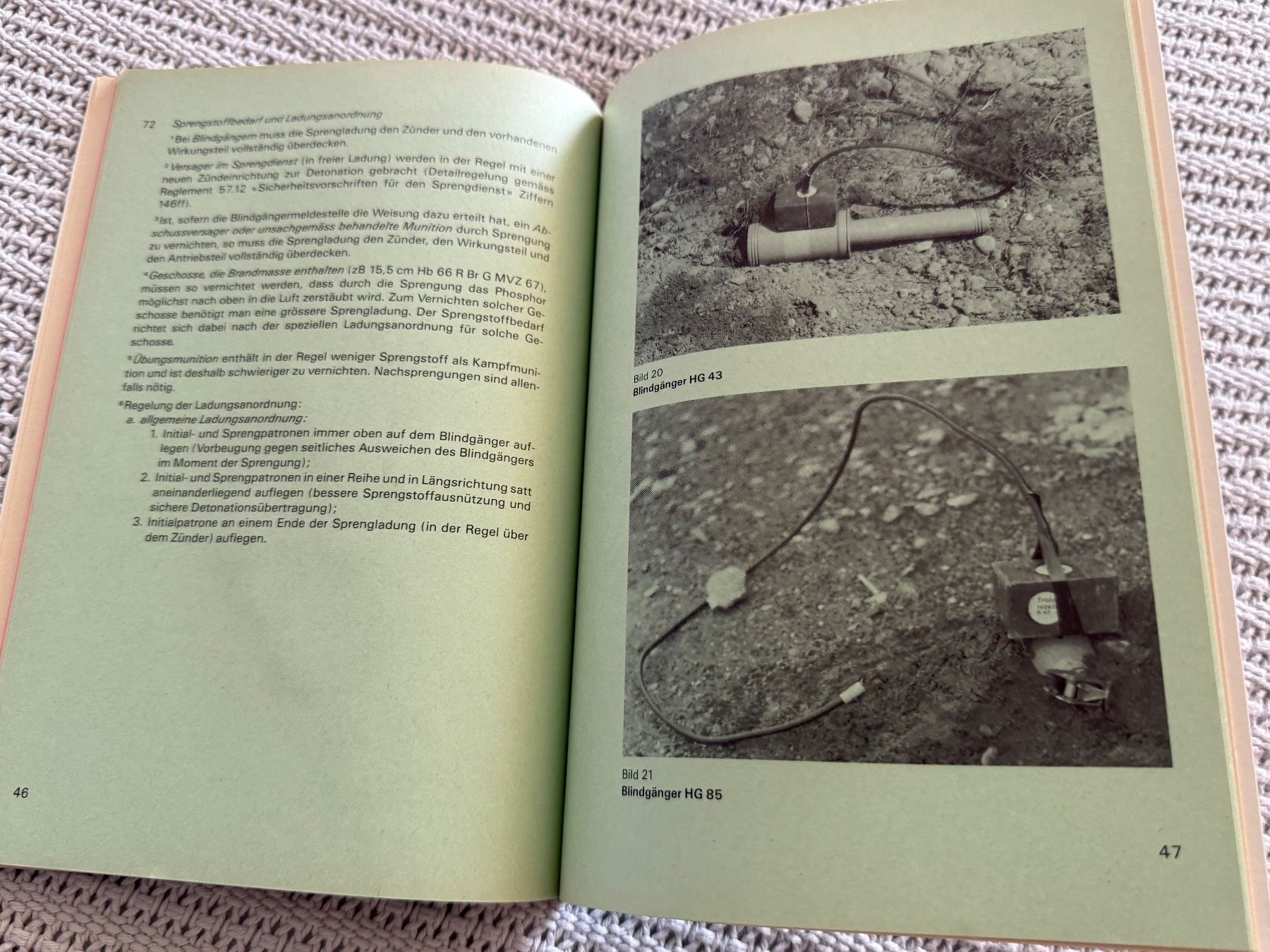 Libri: Vernichtung von Blindgängern - Schweizer Armee – Usato da Brütten venduto da Hst1 6