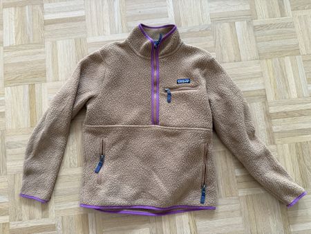 Patagonia Fleece Pullover beige Grösse M guter Zustand