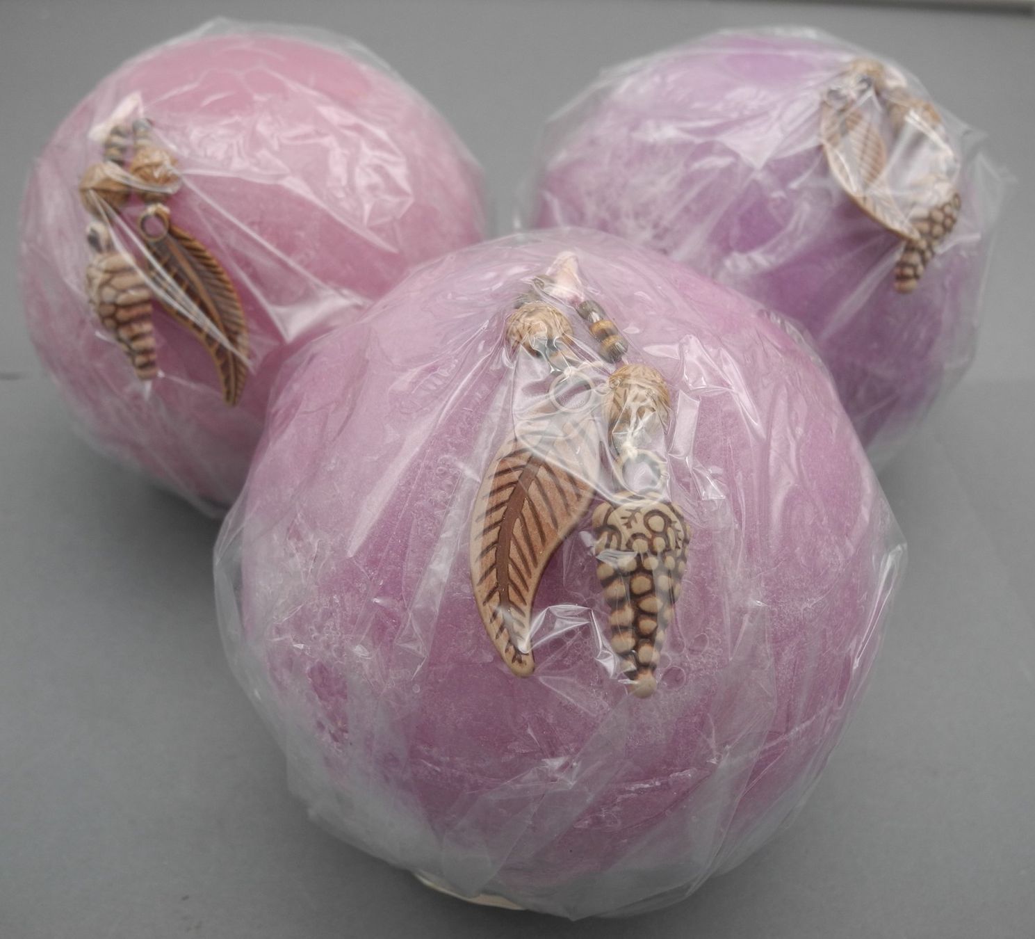 Kerzen: 3 violette Kerzen / Kugelkerzen,  Nr. m5 – Neu und originalverpackt aus Kottwil von Crazyrolf 1