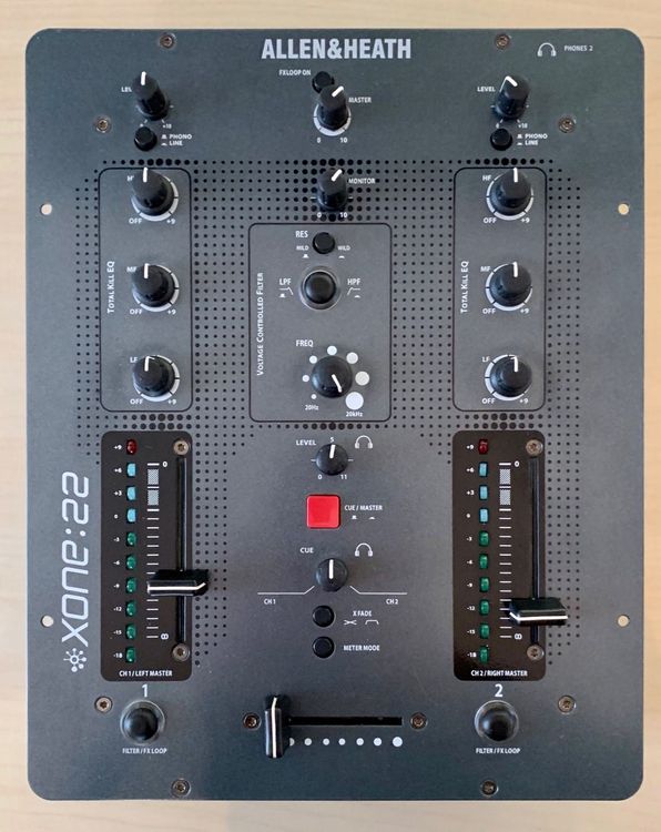 Allen and Heath XONE 22 Skin Wood Grey main image 0