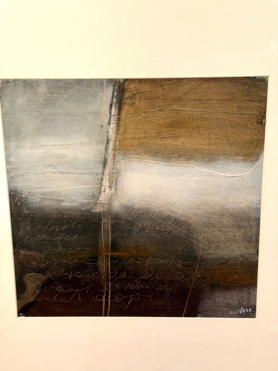 Dipinti: Modern Abstract Art Framed signed Painting  – Usato da Lausanne venduto da vas_mbk2 1