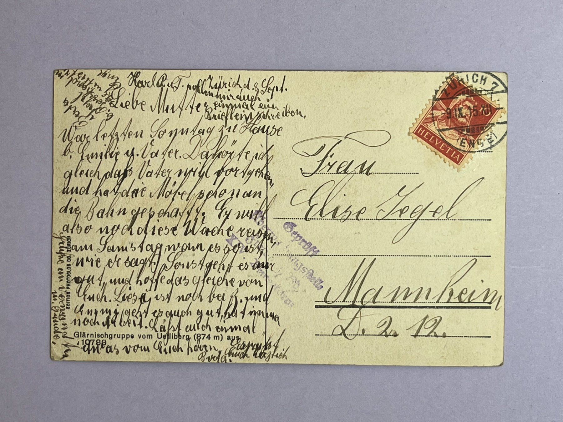 Cartoline postali: Thalwil – Usato da Steg VS venduto da danwer74 1