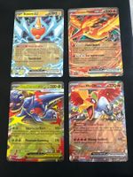 Pokemon 4x EX Karten Englisch NM