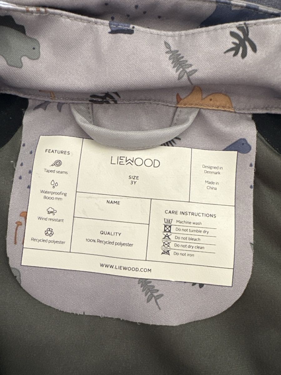 Liewood Giacche & Cappotti: Liewood Regenjacke mit Dinosaur Gr 98 – Usato da Zürich venduto da KrisZH 4