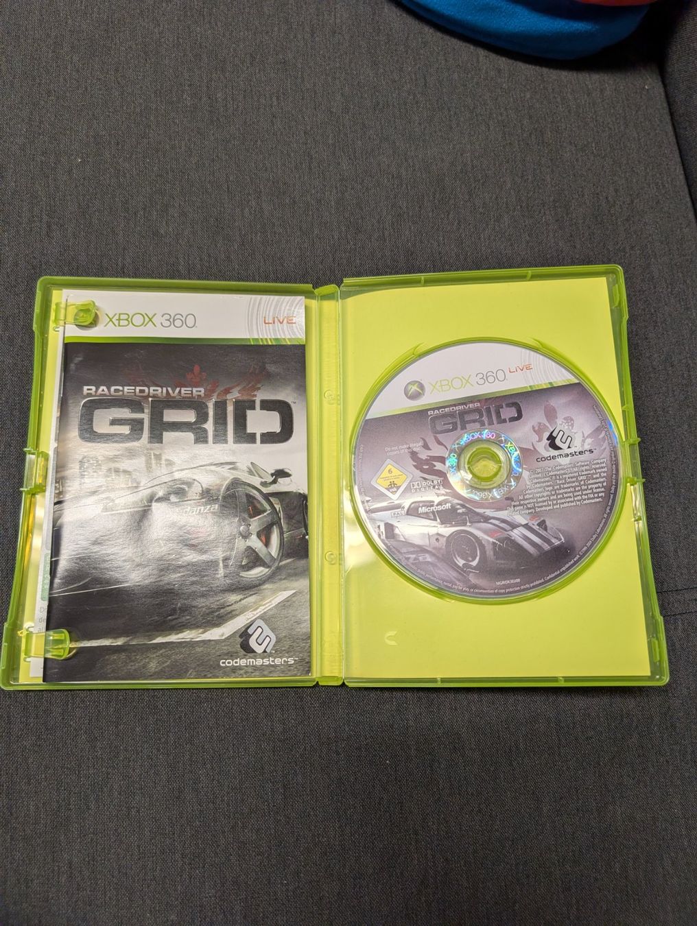 Giochi: Racedriver grid Microsoft Xbox 360 – Usato da Giubiasco venduto da Ticinerd 2