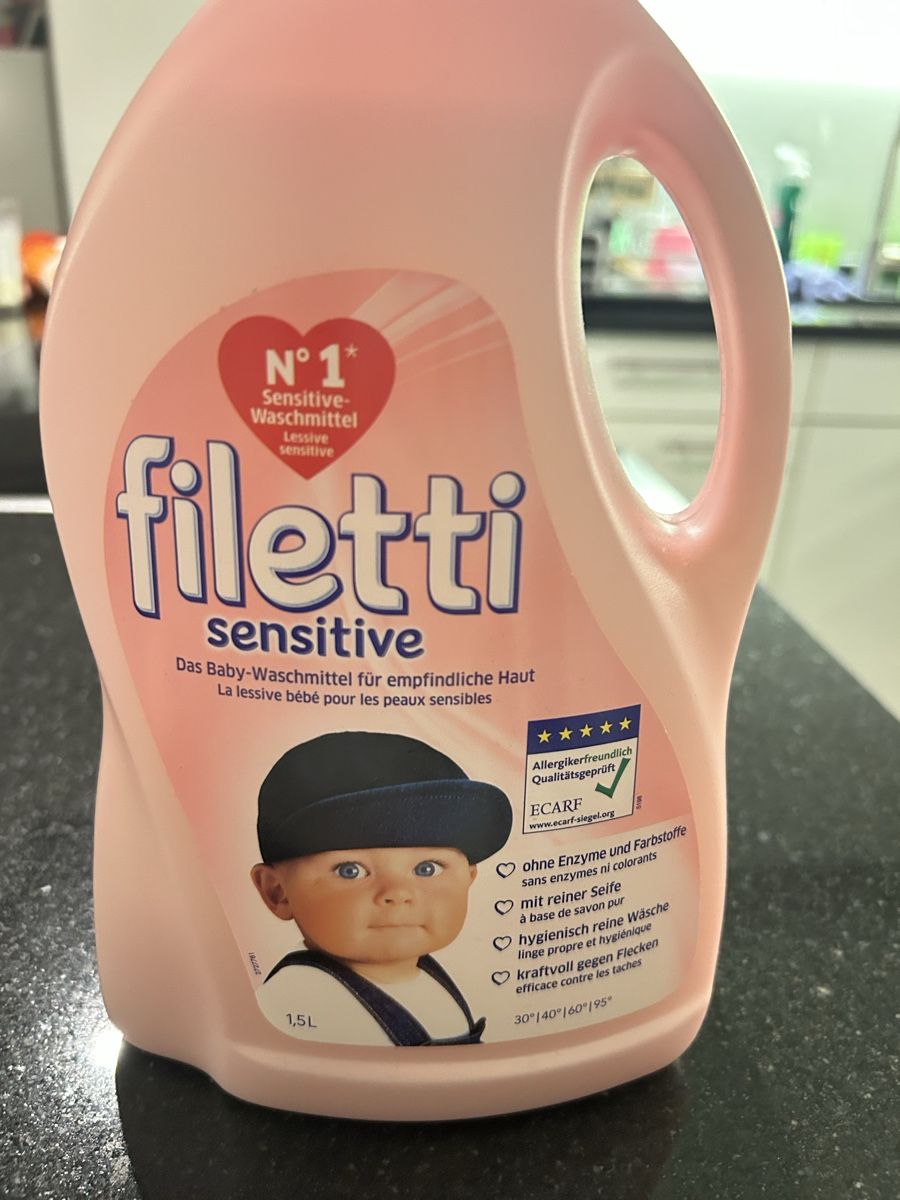 Prodotti di pulizia: Filetti Sensitive Waschmittel, 1.5L, neu, ungeöffnet – Nuovo e nell'imballaggio originale da Wolhusen venduto da kan_6lhw