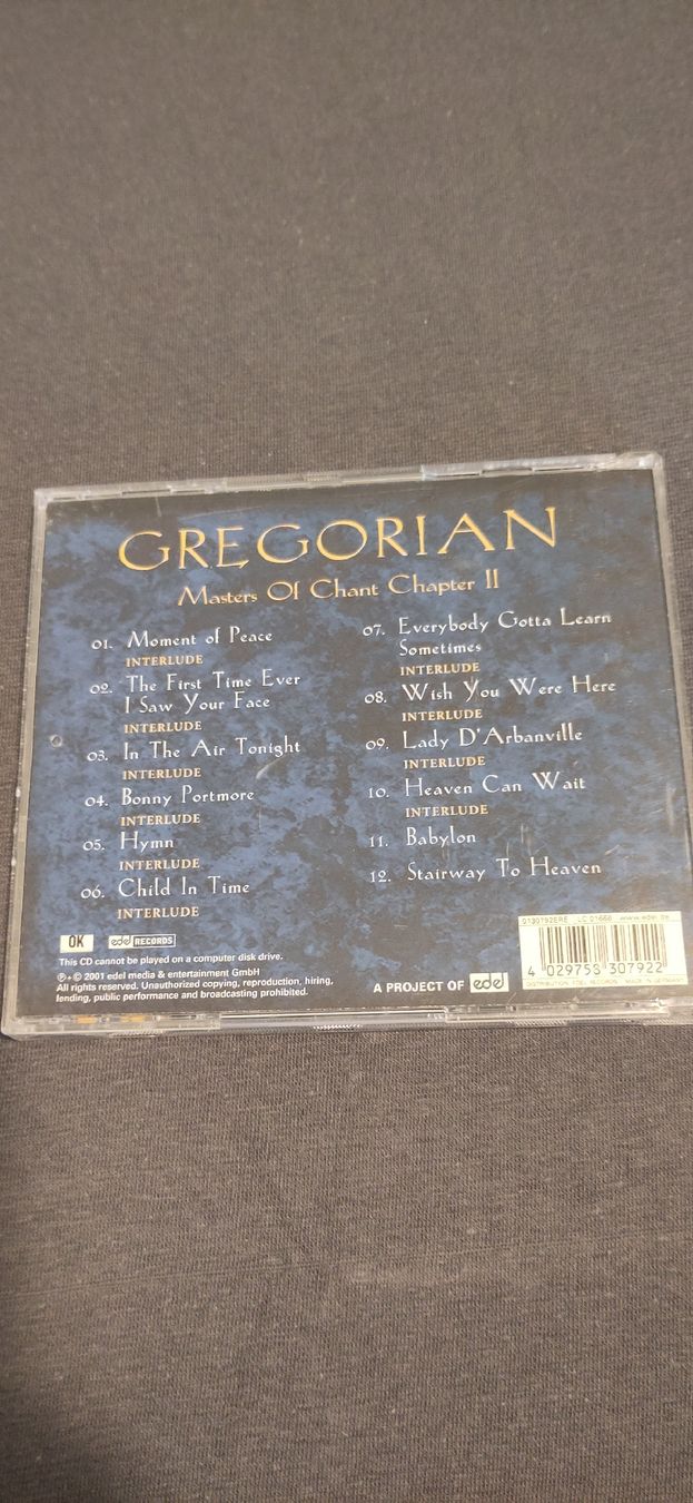 CDs: Gregorian - Masters of Chant Chapter II – Gebraucht aus Zürich von Heldel 2