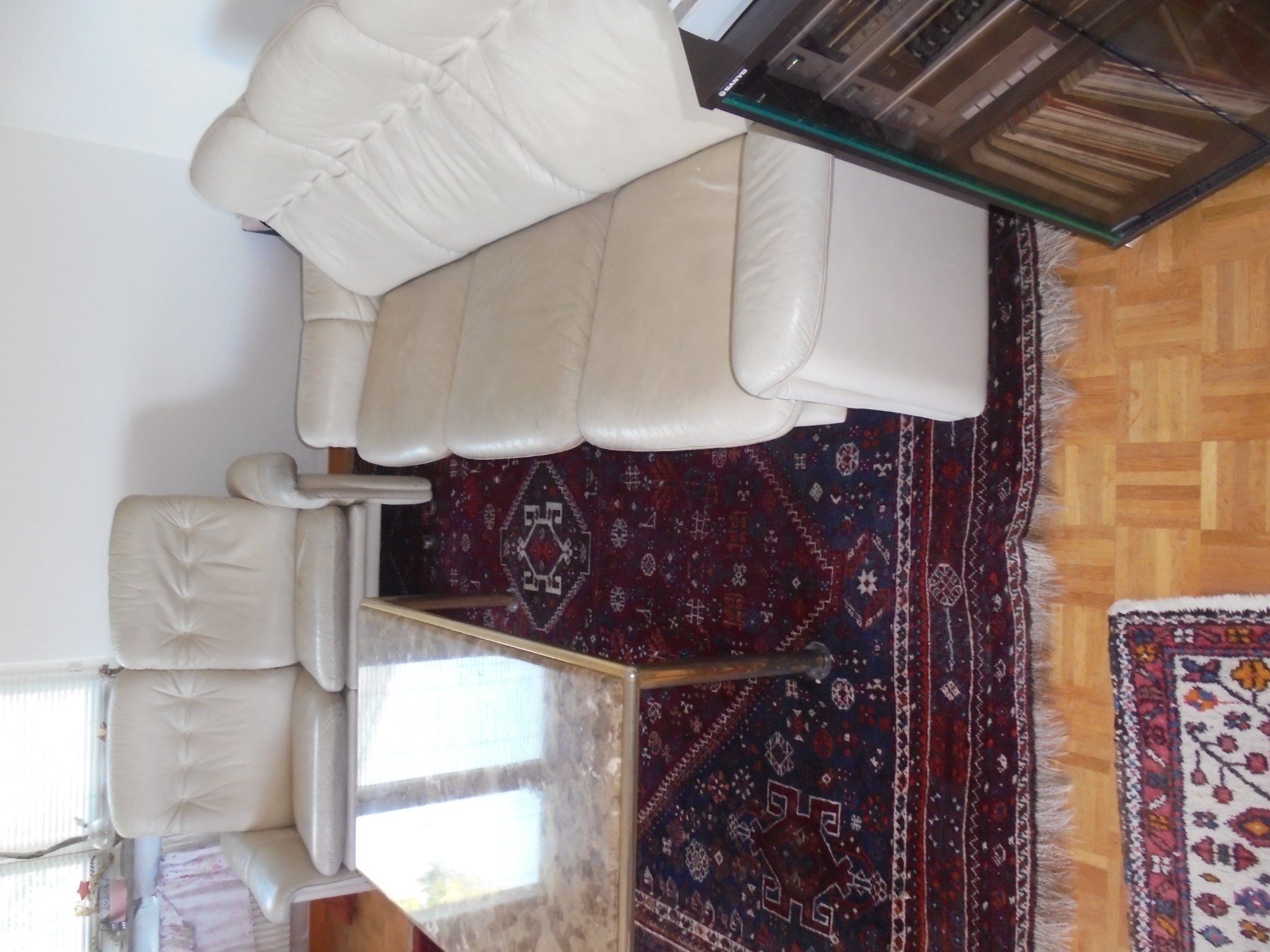 Sofas: Elegante Ledercouchgarnitur, 3+2 Sitzer, gebraucht – Gebraucht aus Rüschegg-Heubach von bmw325x 2