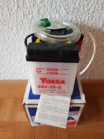 6 Volt Motorradbatterie, 6N4-2A-5, Yuasa, neu, auch SA / SO!