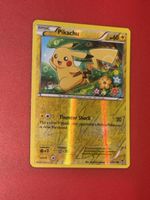 Pokémon Karte Pikachu 27/111 Basis Holo gebrauchter Zustand